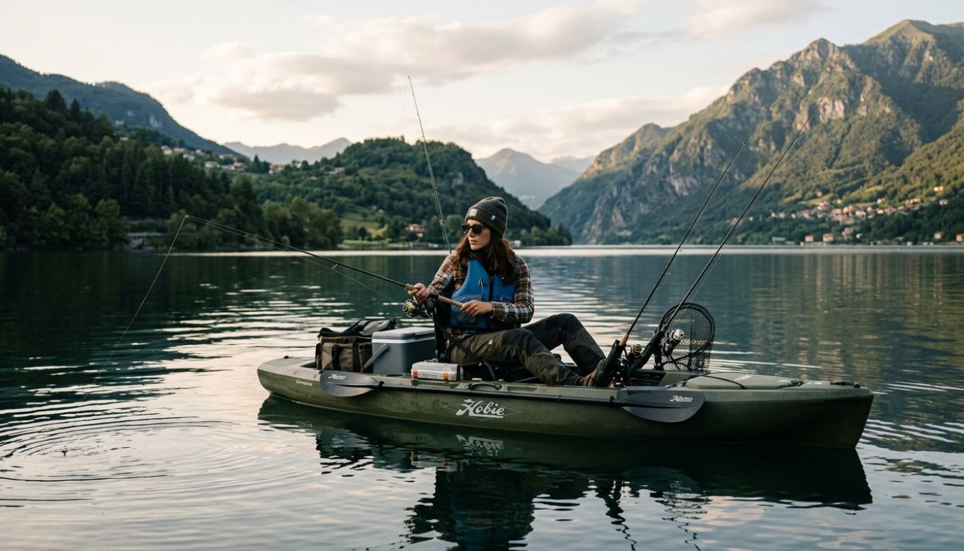 Silenzio e pagaia: la pesca dal kayak rivoluziona l’esperienza?